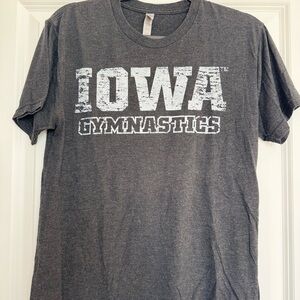 Gray Iowa Gymnastics T-Shirt